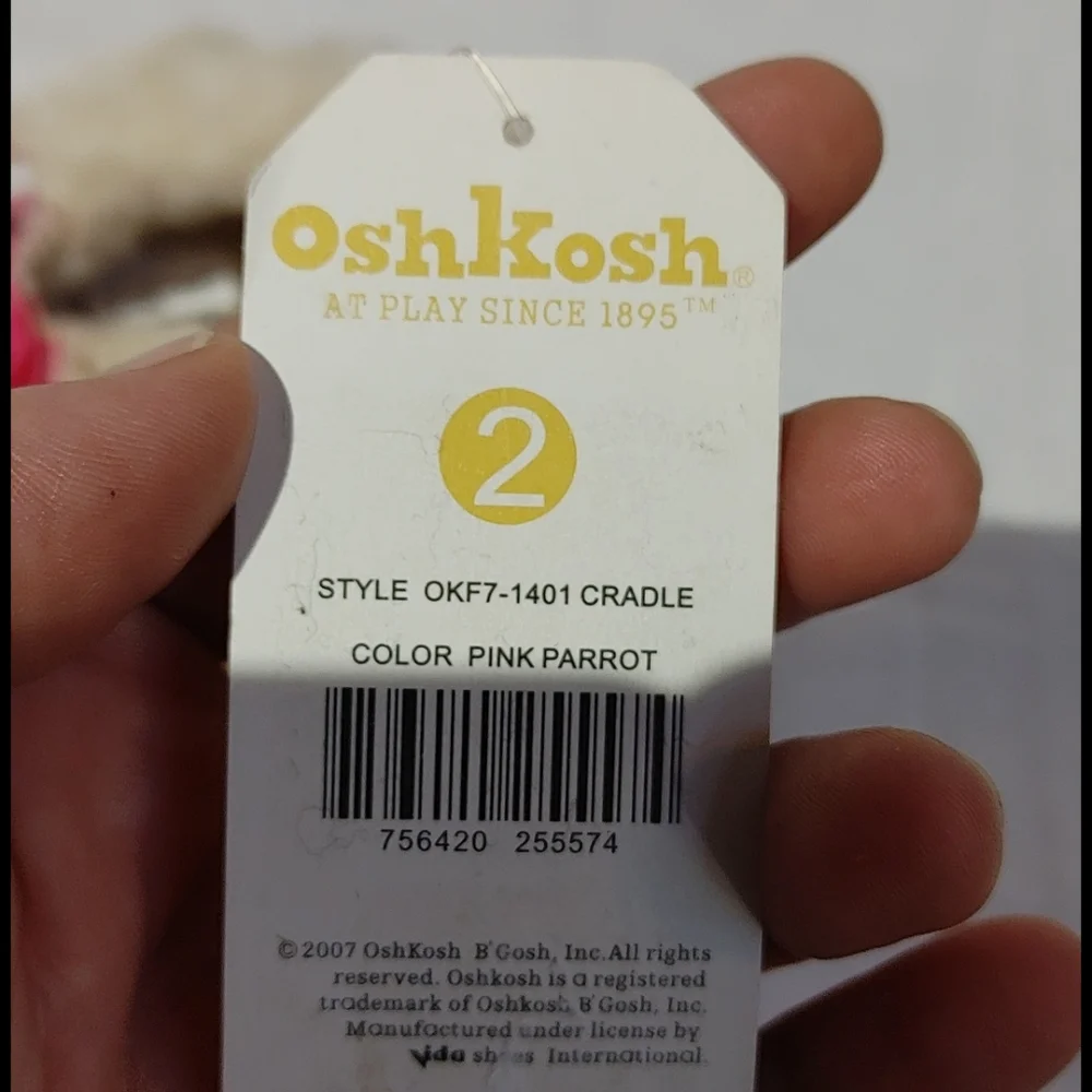 OshKosh Faux Fur Moccasins